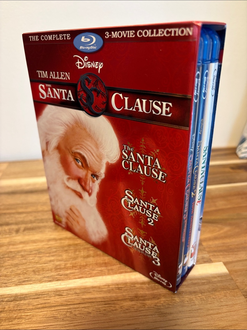 Disney Tim Allen The Santa Clause DVD Box Set 1, 2, 3 -